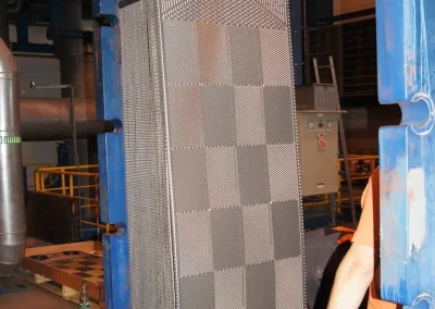 Montaż płyt wymiennika Alfa Laval MX25
