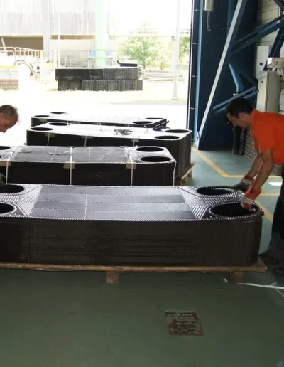 Dostawa płyt wymiennika ciepła