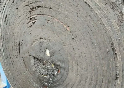 Niedrożny wymiennik spiralny