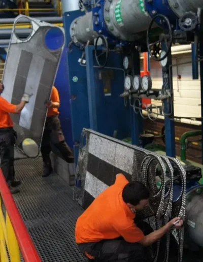 Oznaczanie płyt wymiennika ciepła